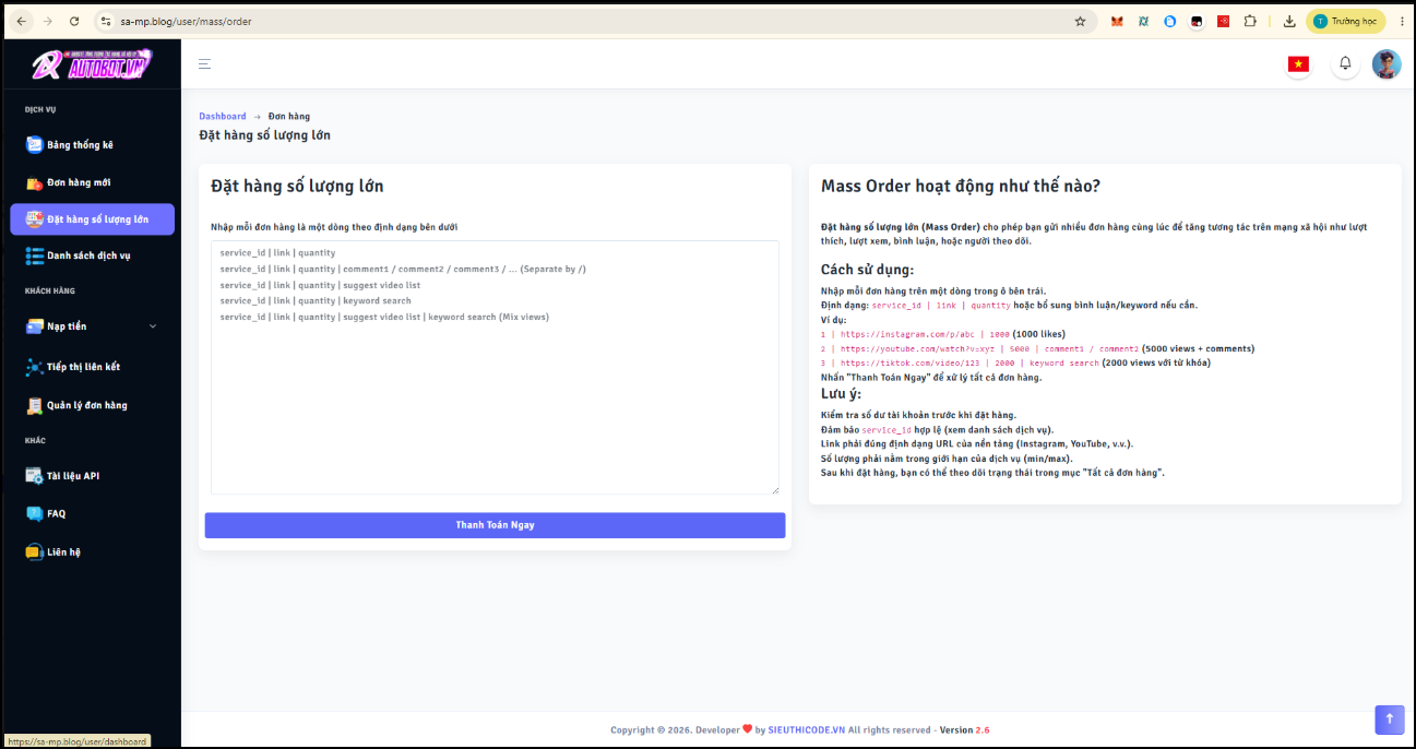 Sharecode smm dịch vụ mxh của sieuthicode đã fix bug bản 2026 - ảnh 4