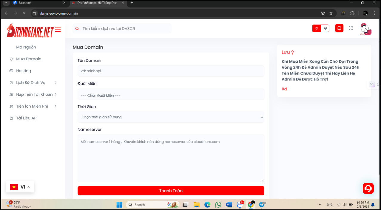Code bán mã nguồn, tên miền... boz.vn - ảnh 3